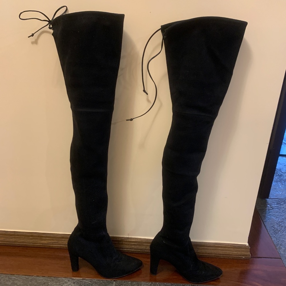 Stuart Weitzman Highland Suede Boots
